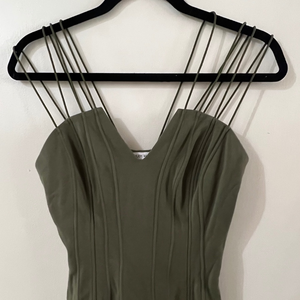 Date night spaghetti strap fitted top